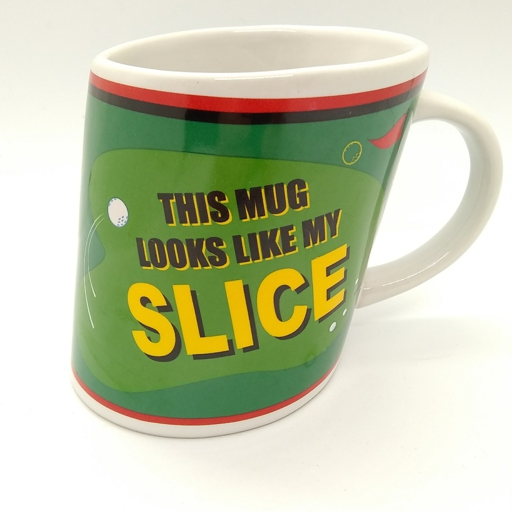 Golf themed mug